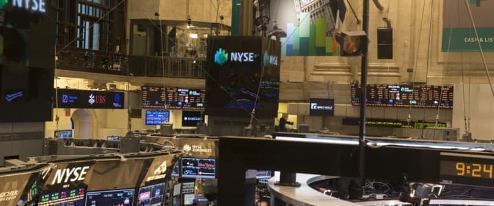 Wall Street exchange floor