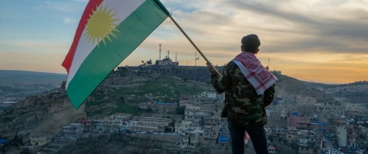 Kurdish Flag Kurdish Flag