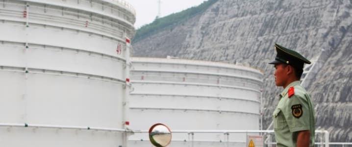 Oil storage Zhousan Oil storage Zhousan